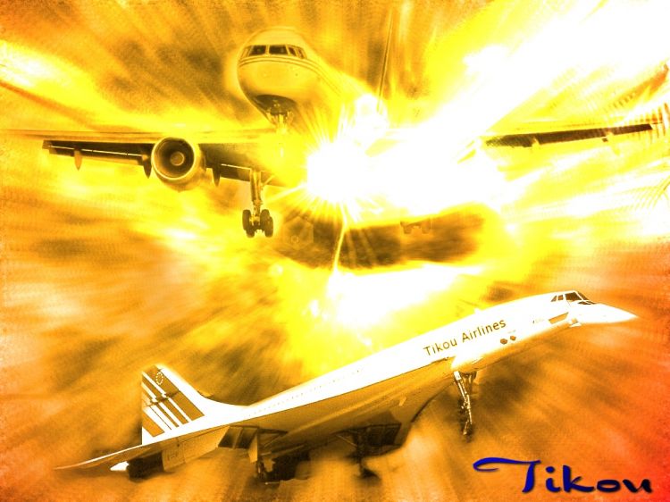 Wallpapers Planes Airliners tikou airlines