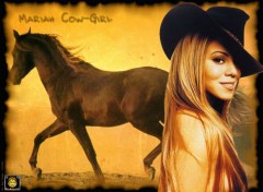 Fonds d'cran Art - Numrique Mariah Cow-Girl