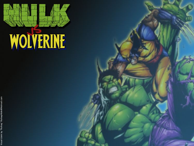 Wallpapers Comics Hulk Ruthay Hulk & Wolverine 03