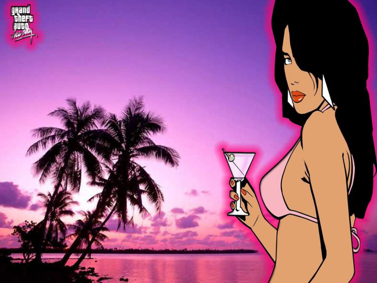 Wallpapers Video Games GTA Vice City WELCOME TO VICE CITY