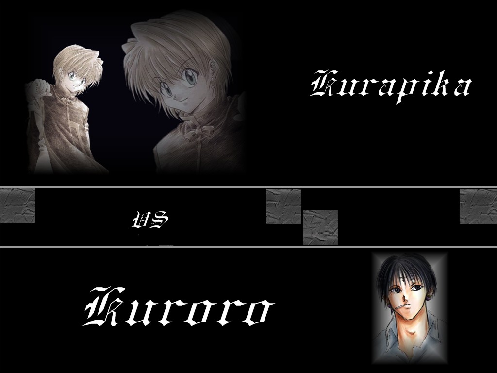 Wallpapers Manga Hunter x Hunter Kurapika VS Kuroro