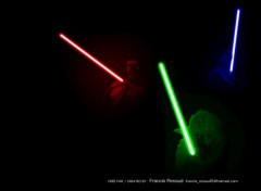 Fonds d'cran Cinma RGB Jedis Lights