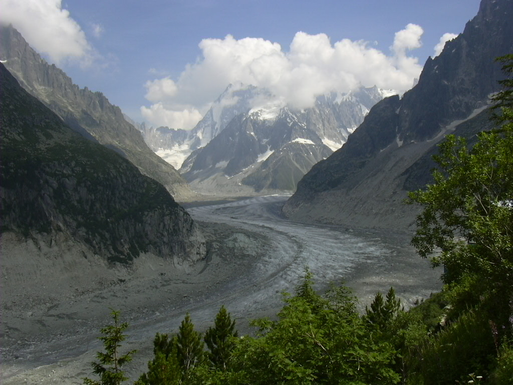 Fonds d'cran Voyages : Europe France > Rhne-Alpes la mer de glace