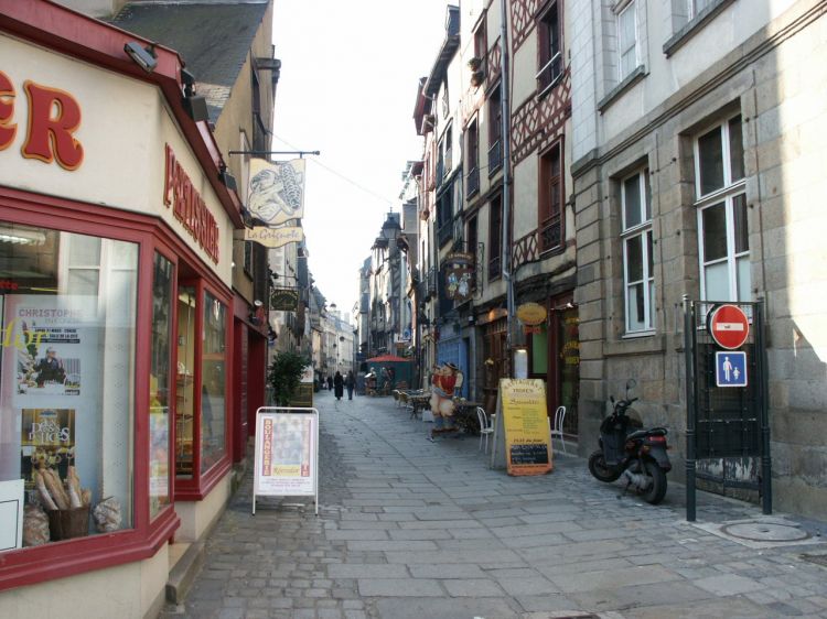 Wallpapers Trips : Europ France > Bretagne Rue de Rennes