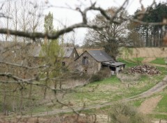 Fonds d'cran Nature Une Ferme