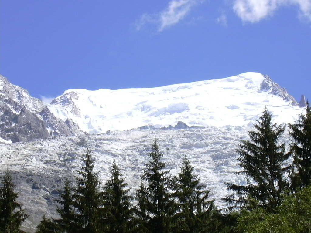 Fonds d'cran Voyages : Europe France > Rhne-Alpes glacier des bossons