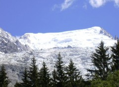 Fonds d'cran Voyages : Europe glacier des bossons