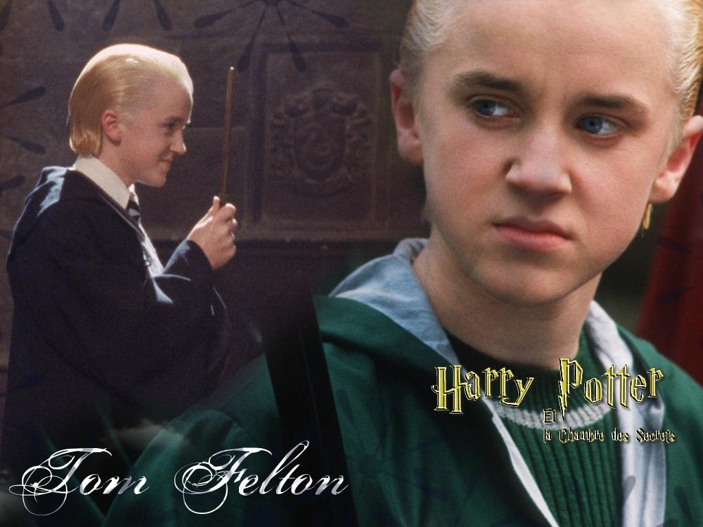 Fonds d'cran Cinma Harry Potter et la Chambre des Secrets (II) Tom Felton