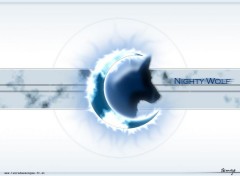 Wallpapers Digital Art Nighty Wolf