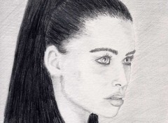 Wallpapers Art - Pencil portrait 4