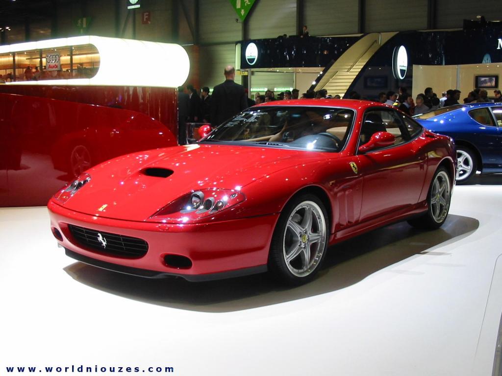 Wallpapers Cars Ferrari Ferrari 575 M Maranello Salon de Geneve 2003