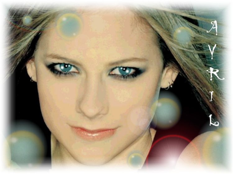 Wallpapers Music Avril Lavigne bubble