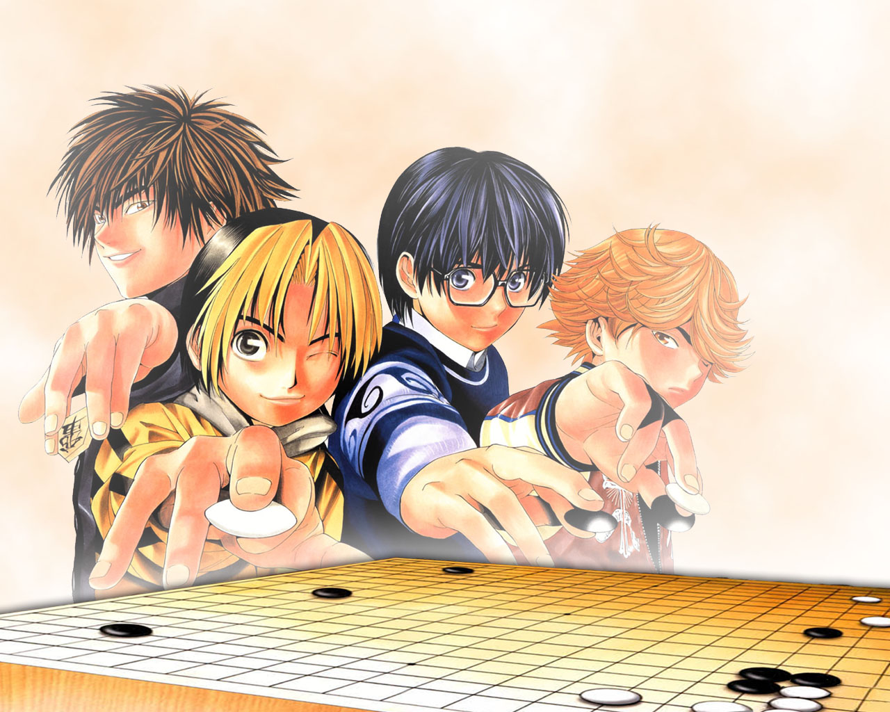 Wallpapers Manga Hikaru No Go Haze High School