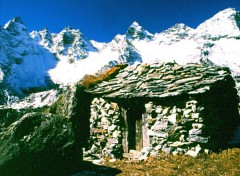 Fonds d'cran Nature Maison au Npal