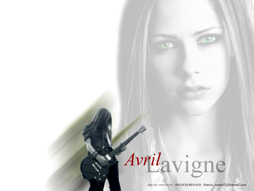 Fonds d'cran Musique Avril Lavigne Avril Eyes