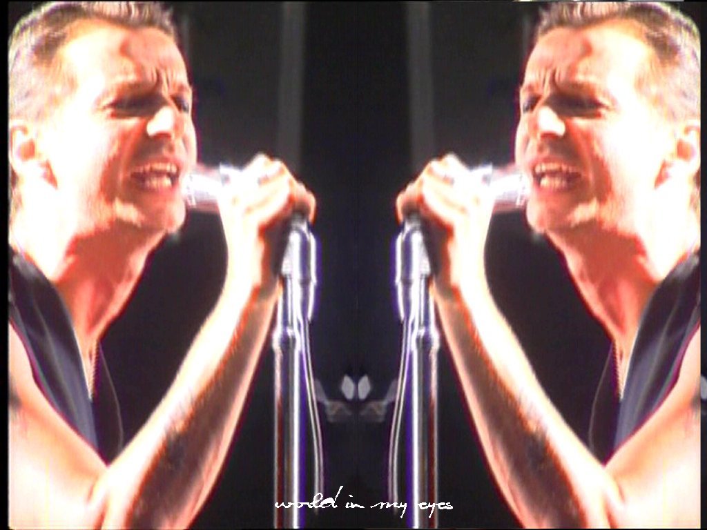 Wallpapers Music Depeche Mode dave singing