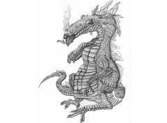 Wallpapers Art - Pencil Mre dragon