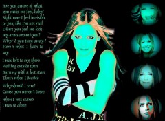 Wallpapers Music avril in the dark