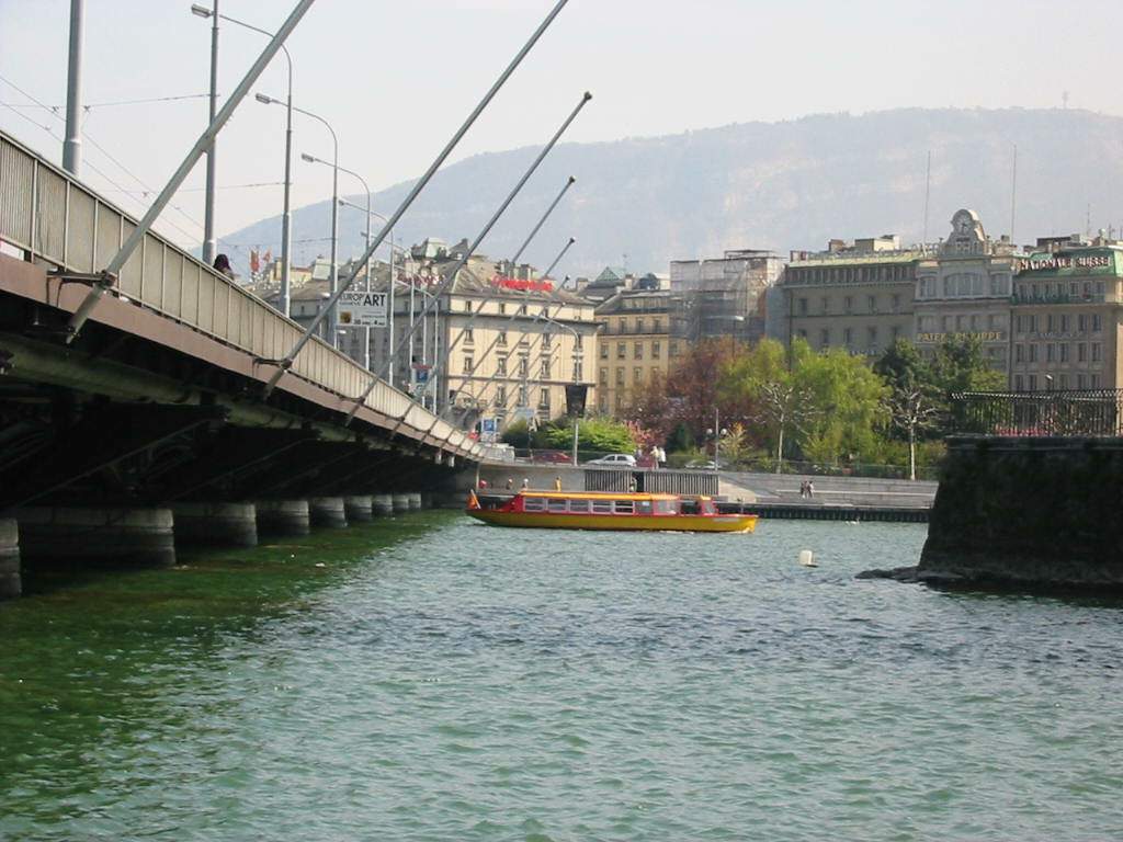 Wallpapers Trips : Europ Switzerland < Geneva Le Pont du Mont Blanc