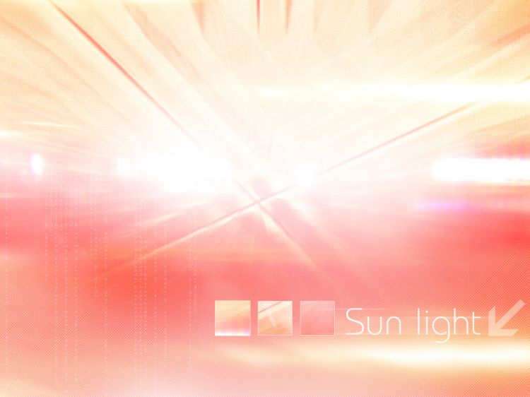 Fonds d'cran Art - Numrique Abstrait Sun Light