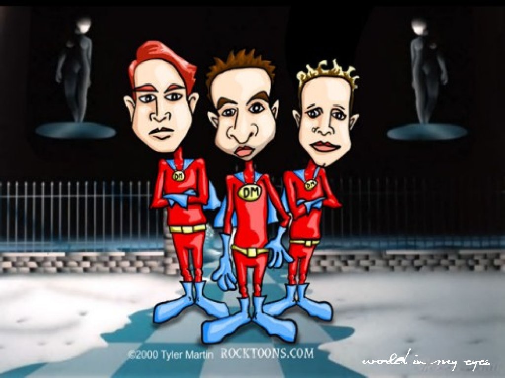 Fonds d'cran Musique Depeche Mode DM CARTOON