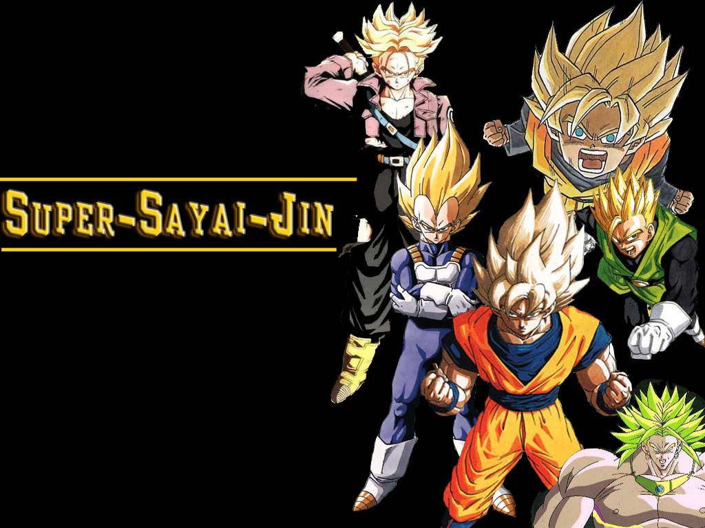 Fonds d'cran Manga Dragon Ball Z Les supers guerriers