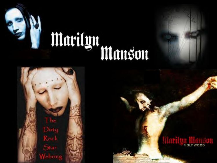 Wallpapers Music Marilyn Manson Wallpaper N4539