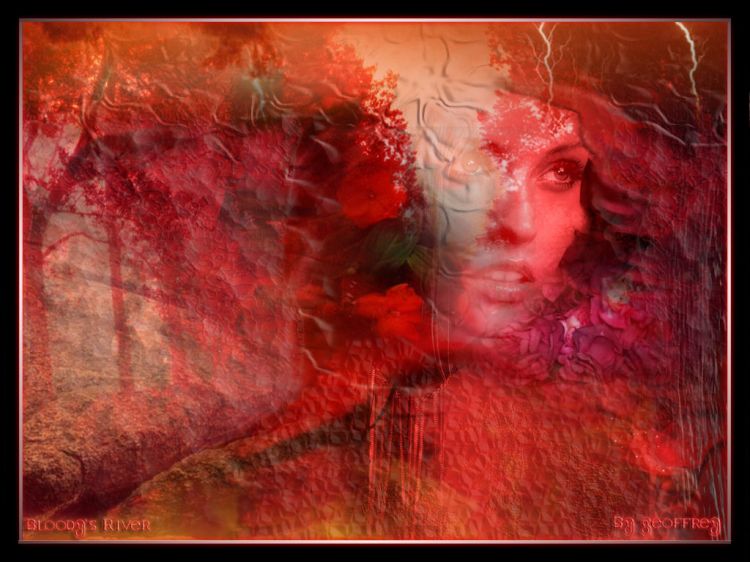 Wallpapers Digital Art Abstract Bloody's River