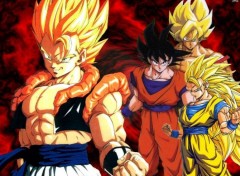 Fonds d'cran Manga goku-gogeta