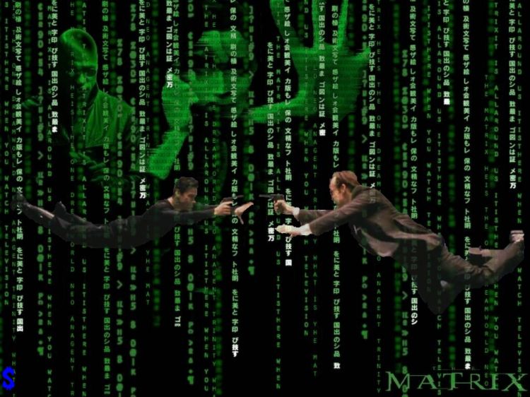 Fonds d'cran Cinma Matrix 1 Wallpaper N823