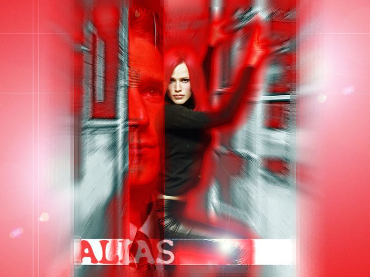 Wallpapers TV Soaps Alias red sydney