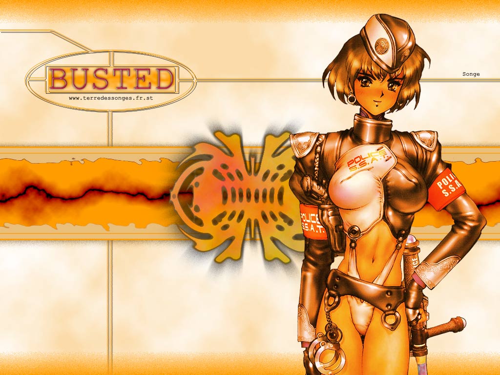 Fonds d'cran Manga Auteurs - Masamune Shirow Busted