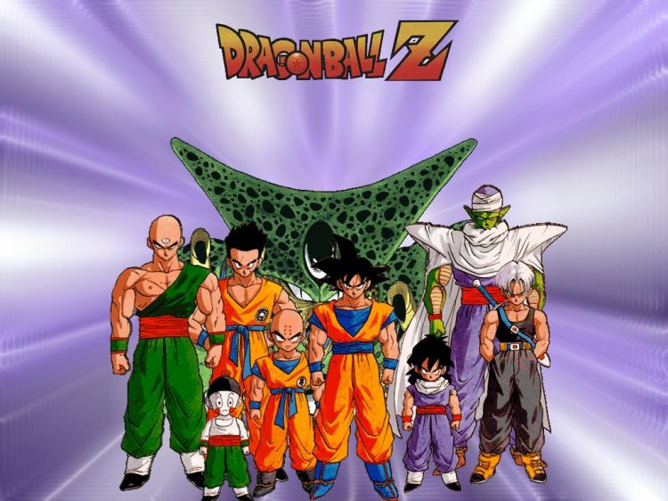 Wallpapers Manga Dragon Ball Z t'ention derrire !!!!