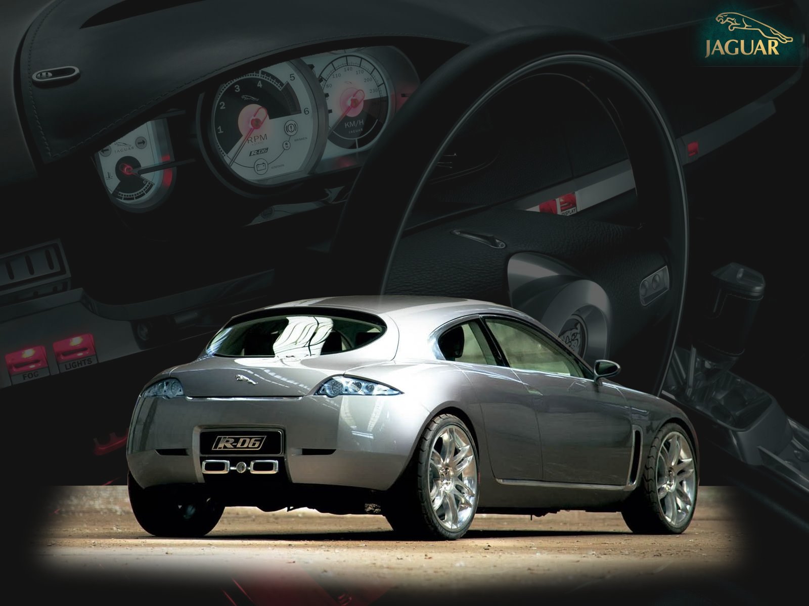 Fonds d'cran Voitures Jaguar R-D6 Concept 2003