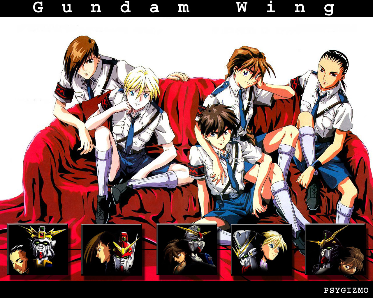 Wallpapers Cartoons Gundam Wing Gundam Wing