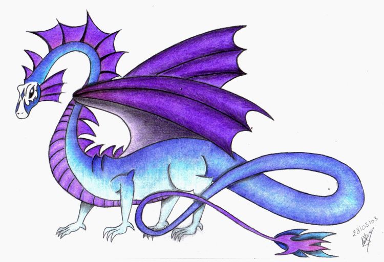 Wallpapers Art - Pencil Fantasy - Dragons Dragon