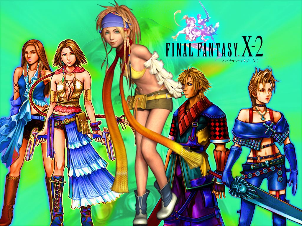 Wallpapers Video Games Final Fantasy X-2 rikku and co