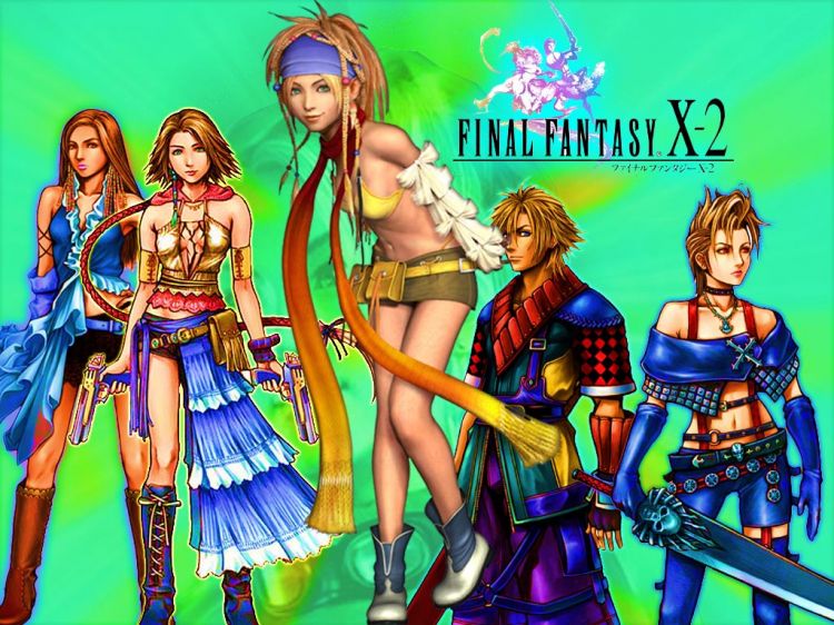 Wallpapers Video Games Final Fantasy X-2 rikku and co