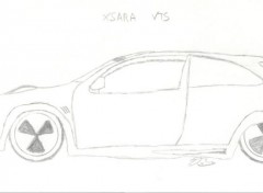 Wallpapers Art - Pencil Xsara VTS