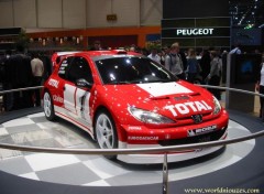 Wallpapers Cars PEUGEOT 206 WRC - Salon de Geneve 2003