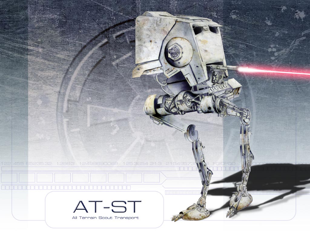 Fonds d'cran Cinma Star Wars AT-ST