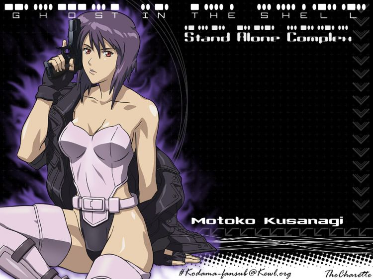 Fonds d'cran Dessins Anims Ghost In The Shell : Stand Alone Complex Motoko Kusanagi 2