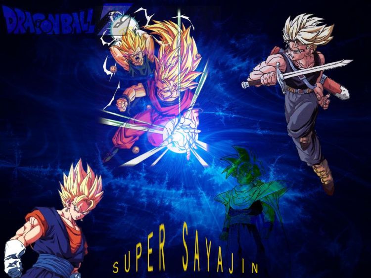 Fonds d'cran Manga Dragon Ball Z  super sayens