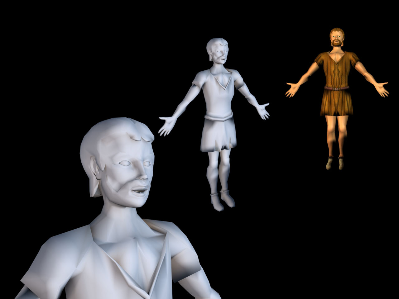 Fonds d'cran Art - Numrique Personnages Peasant 3D update