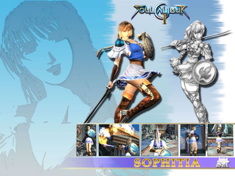 Wallpapers Video Games SoulCalibur II Sophitia