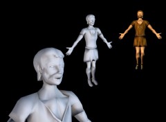 Fonds d'cran Art - Numrique Peasant 3D update