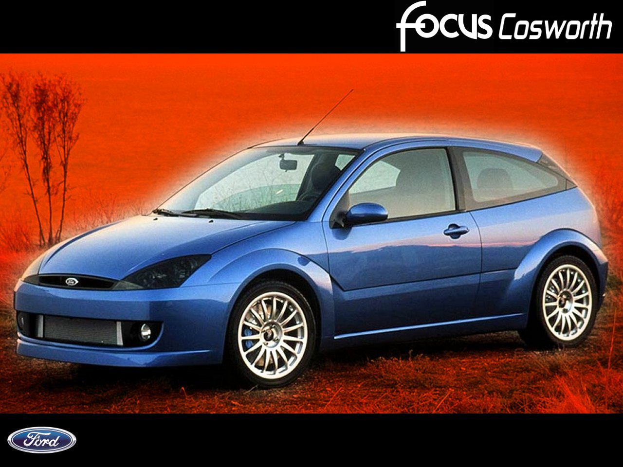 Fonds d'cran Voitures Ford Focus Cosworth Concept 1999