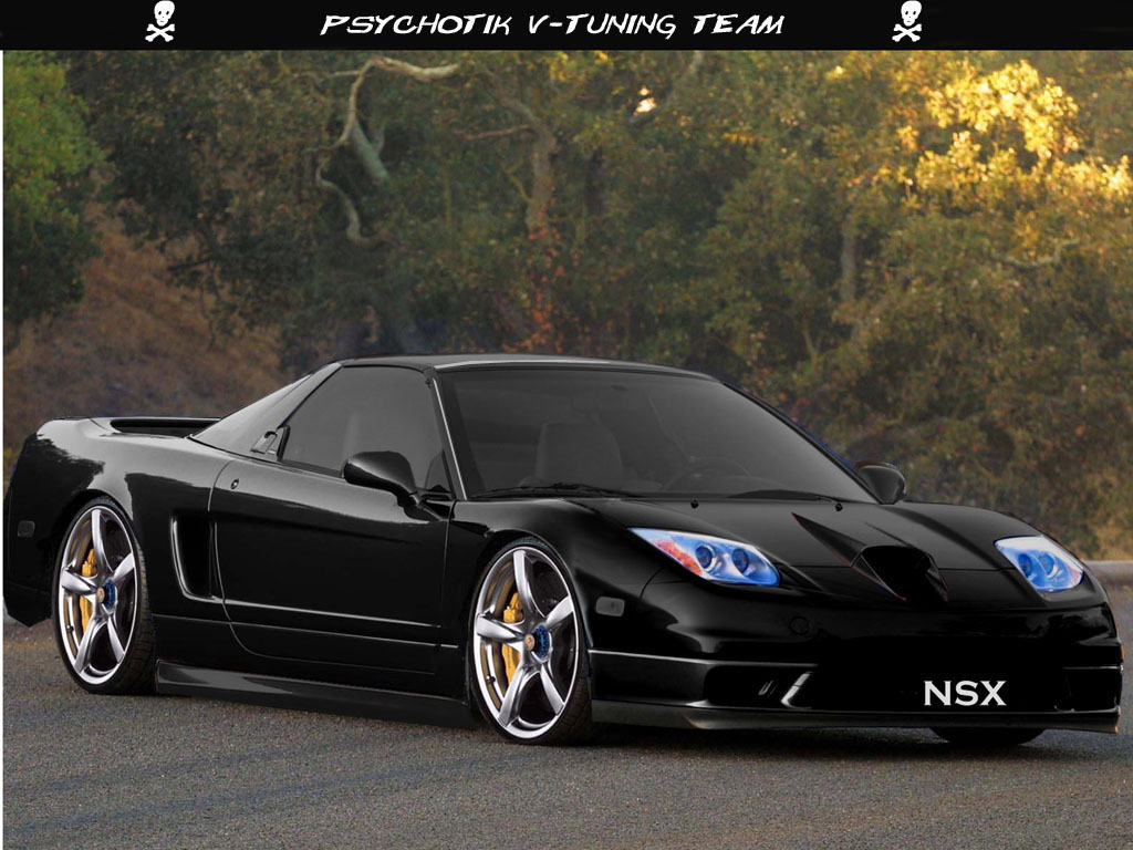 Fonds d'cran Voitures Honda Honda Nsx Retouch avec photoshop