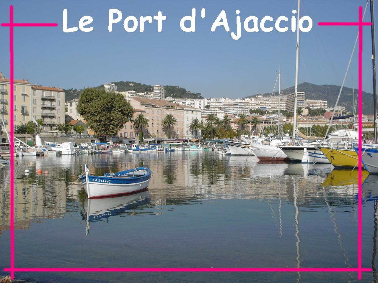 Fonds d'cran Voyages : Europe France > Corse Port d'Ajaccio