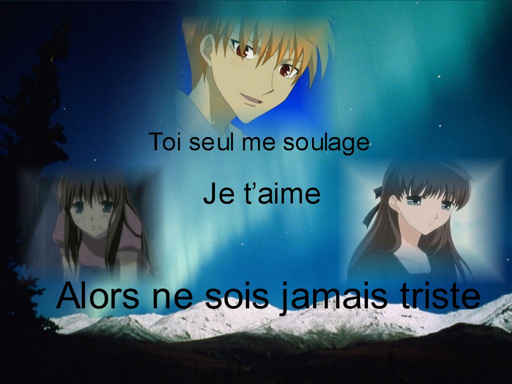 Wallpapers Manga Fruits Basket Tohru je t'aime